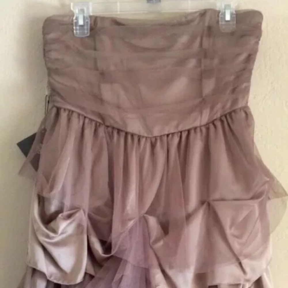 (Z30) NEW Strapless Party Dress MISS ME Large